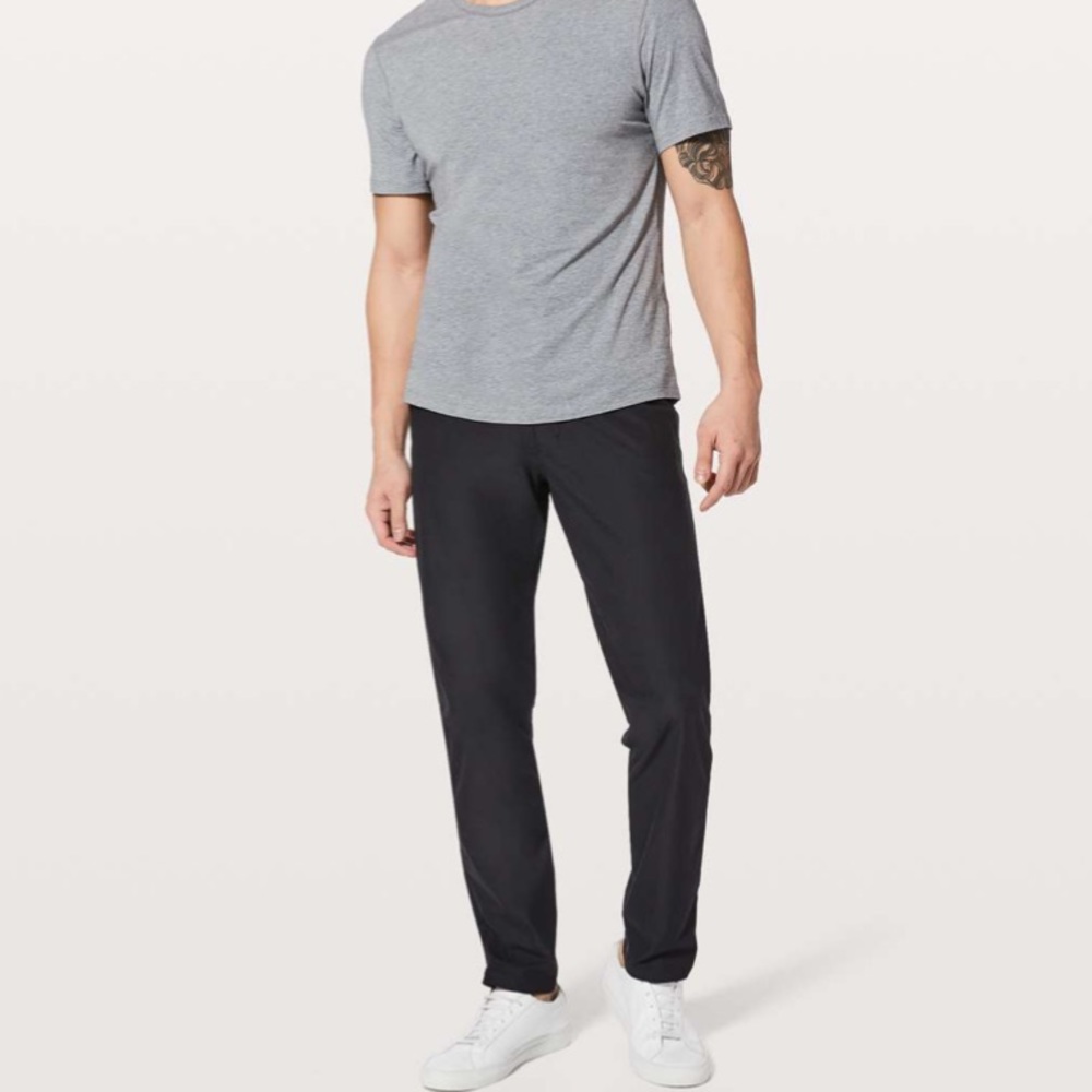 36x32 Lululemon ABC Pants Classic Black Mens Jeans